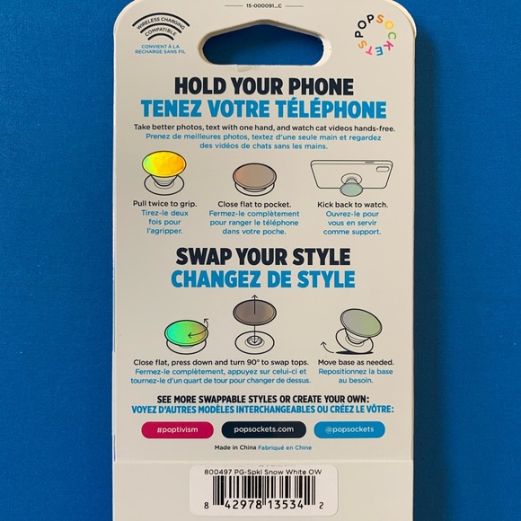 Popsocket - Sparkle Snow White (PREMIUM) - Picture 4 of 6